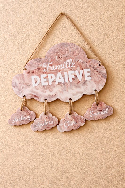 Suspension Nuage Personnalisé